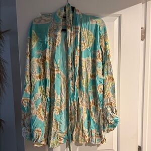 Women's Paisley Print Wrap